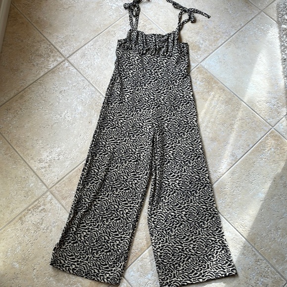Topshop Pants - Topshop Cheetah Print Jumpsuit